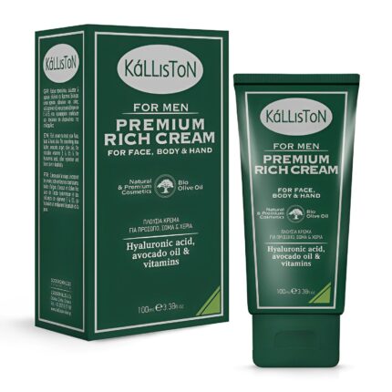 Πλούσια Κρέμα για Άνδρες με Υαλουρονικό και Αβοκάντο 100ml
