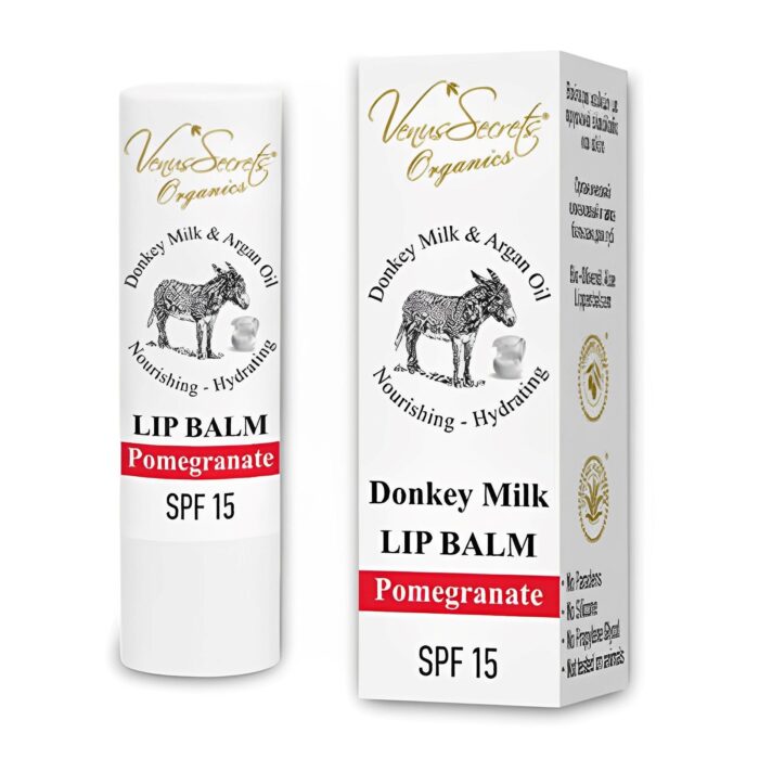 Βούτυρο Χειλιών με Γάλα Γαϊδούρας και Ρόδι 4.6gr