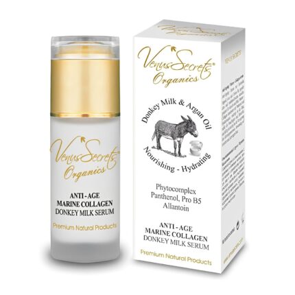 Αντιγηραντικός Ορός με Γάλα Γαϊδούρας και Θαλάσσιο Κολλαγόνο Venus 40ml