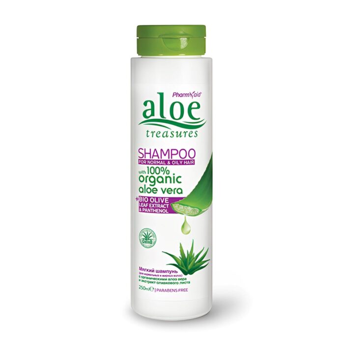Σαμπουάν με Αλόη Βέρα για Κανονικά και Λιπαρά Μαλλιά 250ml