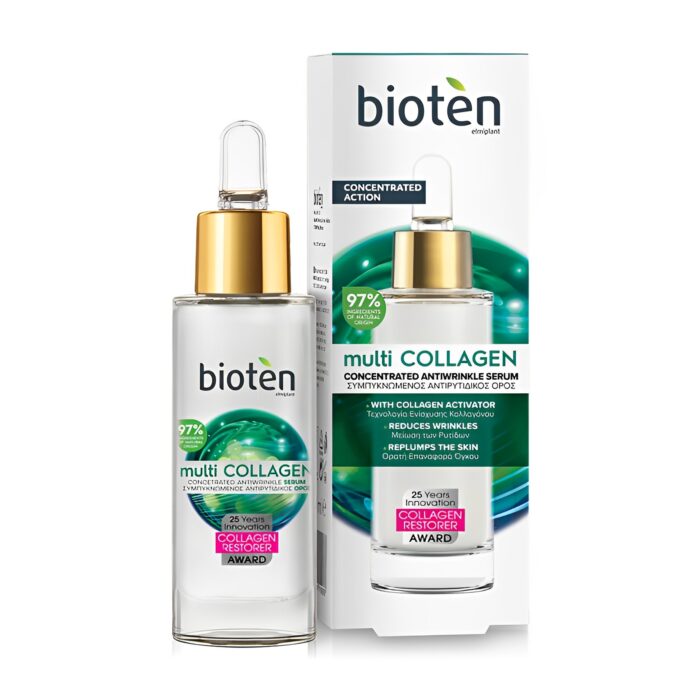 MULTI-COLLAGEN Συμπυκνωμένος Αντιρυτιδικός Ορός Bioten 30ml