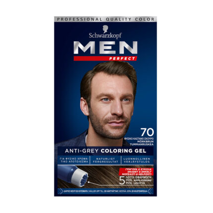 Schwarzkopf Men Perfect 70 Natural Dark Brown Hair Dye
