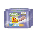 Alcohol & Parabens Free Baby Wipes with Aloe Vera Babylino Babycare Sensitive Plus 2x20pcs