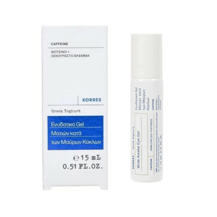 Korres Greek Yoghurt Wide Awake Roll-On Eye Gel 15ml