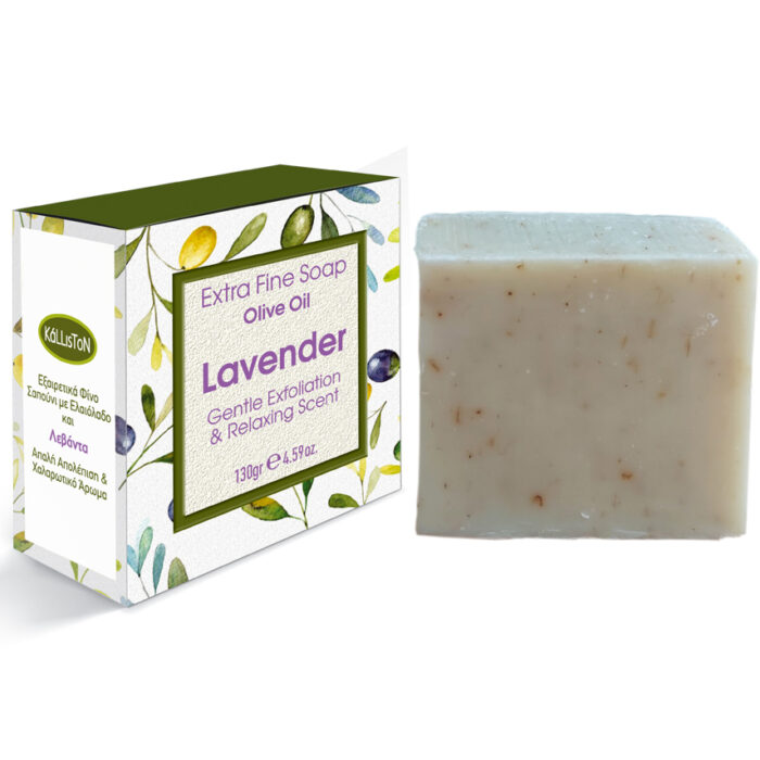 Εξαιρετικά Φίνο Σαπούνι με Ελαιόλαδο και Λεβάντα 130gr